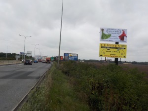 Double billboard dálnice D8 směr Teplice
