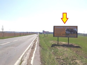 Billboard na trase Uhříněves - Říčany